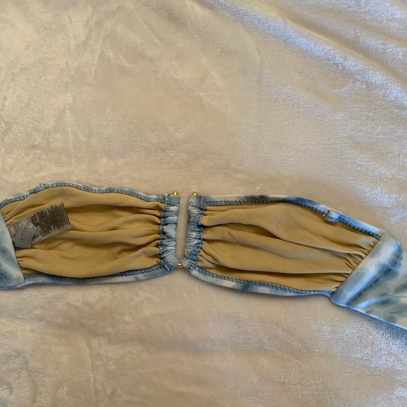 BCBG bikini swim bandeau tip tie dye - Picture 5 of 5